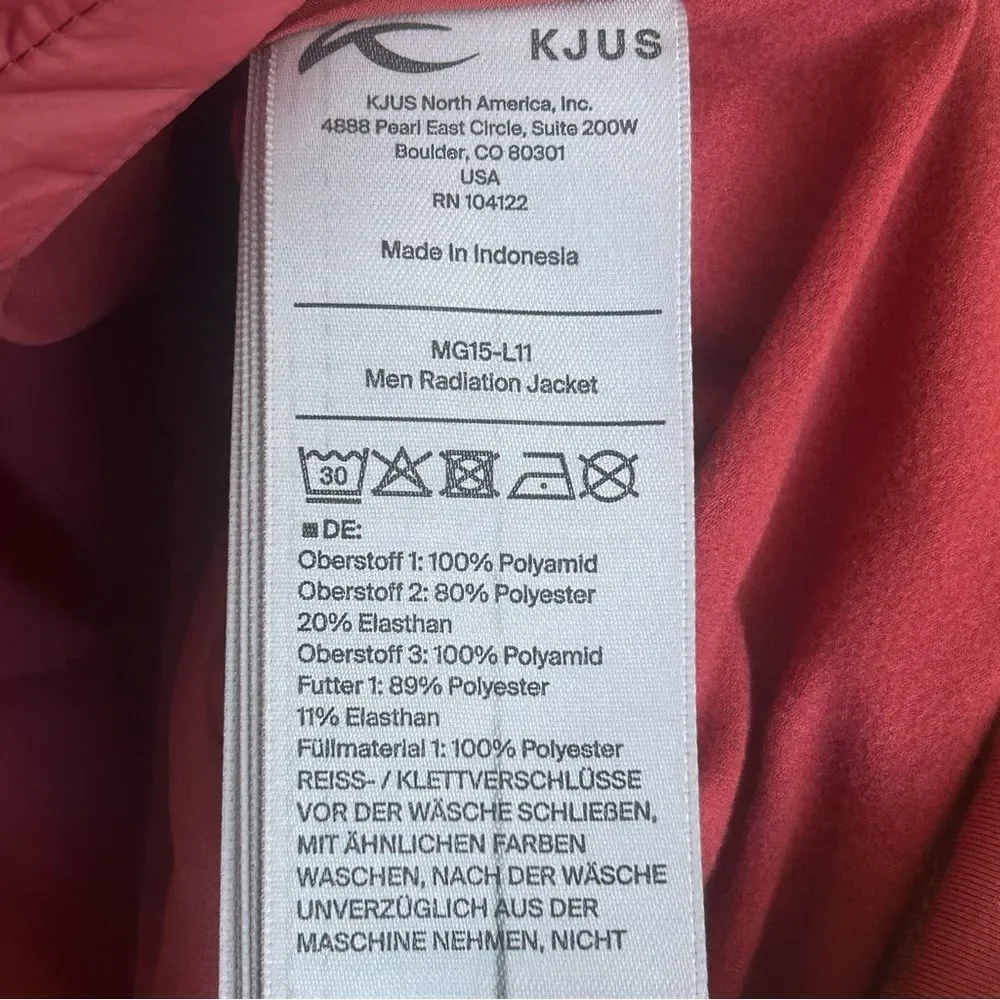 KJUS new tags